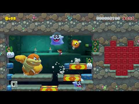 敵を神回避する全自動 Auto by S6/R_ミえ~るミ 🍄 Super Mario Maker 2 #ahn 😶 No Commentary