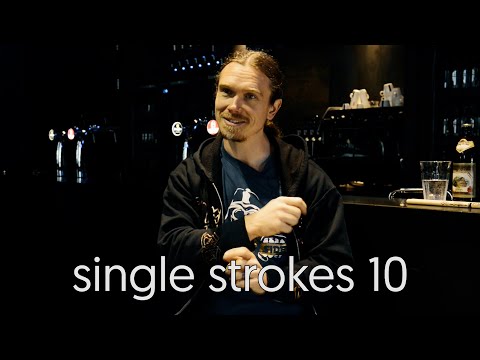 Peter Wildoer on the left foot - drumtalk [single strokes 10]