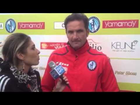 NAPOLI Calcio femminile - Como 1-0 Intervista a mister Sorrentino