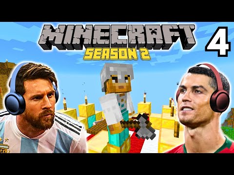 Messi & Ronaldo play MINECRAFT - HUNGER GAMES SPECIAL!