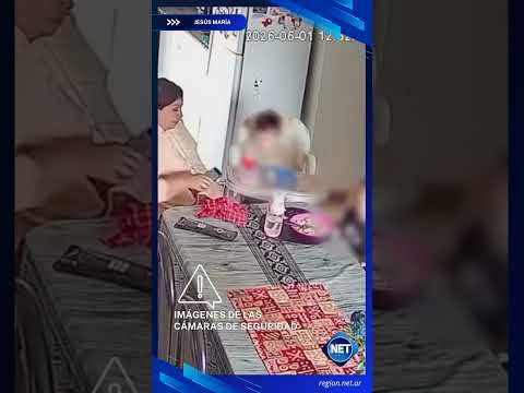 Descubren por cámaras a niñera gol  a una nena, en la ciudad de #JesusMaria