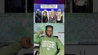 Artist New Song Vs. Her Other Songs: Avril Lavigne "Young &amp; Dumb" (feat. Simple Plan) #shorts #music