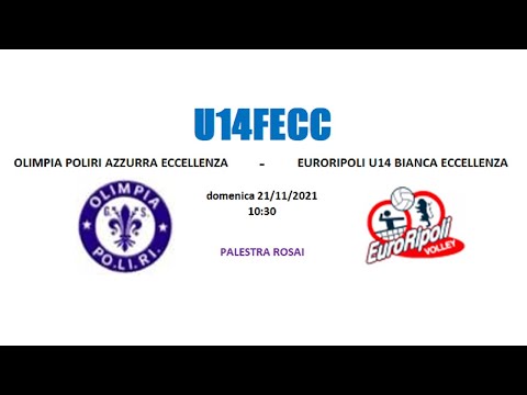U14FECC - OLIMPIA POLIRI AZZURRA vs EURORIPOLI BIANCA