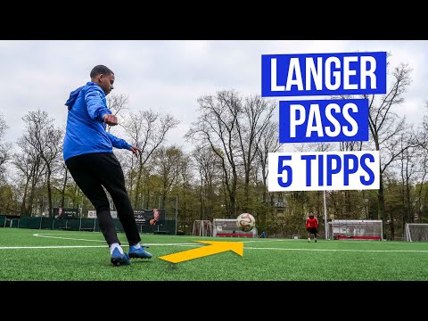 So fliegt dein Ball traumhaft über den Rasen zum Mitspieler!