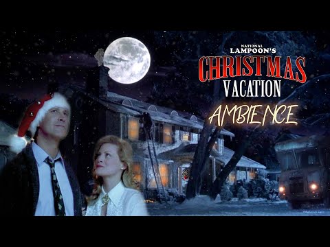 CHRISTMAS VACATION 🎄AMBIENCE I Relaxing Christmas Music, Gentle Snowfall