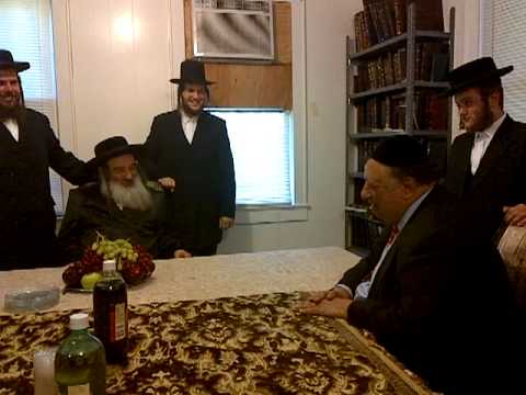 Catsimatidis at the Krula Rebbe in The Catskills