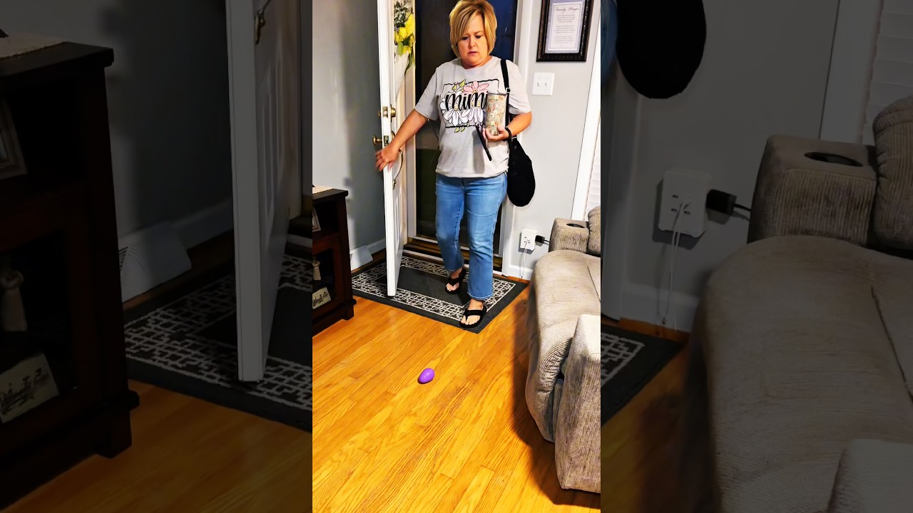 I told her I had her Easter basket ready…watch her face at the end 🤣 #comedy #laugher #funny #laugh