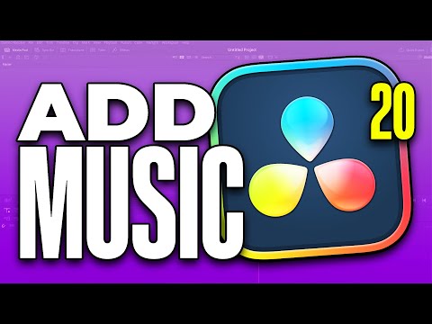 How To Add Music in DaVinci Resolve 20 - Full Guide