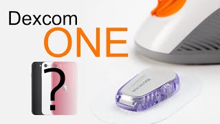 Dexcom ONE -iPhone SE of CGM
