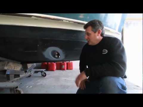 Bow Thruster installation on a Pacemaker Wahoo.