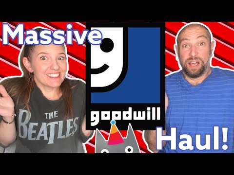 Massive GOODWILL HAUL to RESELL 🤑See How We Did! [eBay, Poshmark, Mercari, Facebook Marketplace]