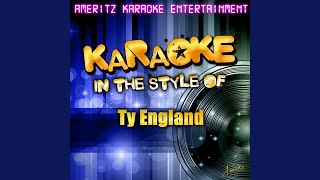 Too Many Highways (In the Style of Ty England) (Karaoke Version)