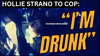 NEVER-BEFORE-SEEN BODYCAM: Hollie Strano, 50, in police car backseat night of 11/23/23 DUI arrest