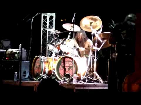 Krisiun - Max Kolesne Drum Solo at Gas Monkey