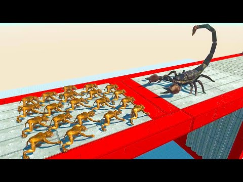 20x WEREWOLF vs FANTASY & GIANT INSECTS FACTION - Animal Revolt Battle Simulator ARBS #55