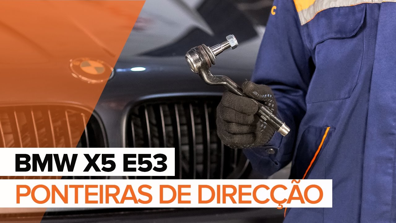 Como mudar terminal de direção em BMW X5 E53 - guia de substituição