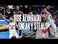 Jose 'Grand Theft' Alvarado Sneaky Steals II | New Orleans Pelicans