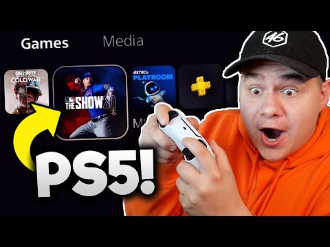 playing MLB THE SHOW 20 on the PS5 for the first time!!