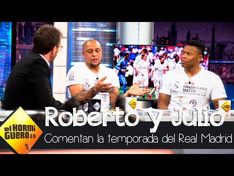 Roberto Carlos y Júlio Baptista analizan la temporada del Real Madrid - El Hormiguero 3.0