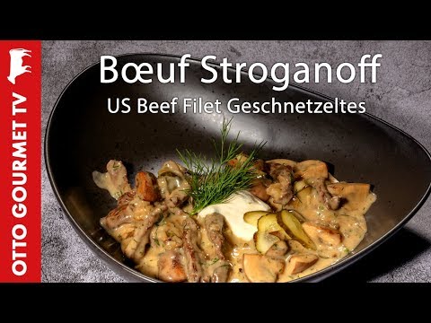 Bœuf Stroganoff - Perfekt zubereitet - Filet Geschnetzeltes mit Sauerrahmsoße | Otto Gourmet