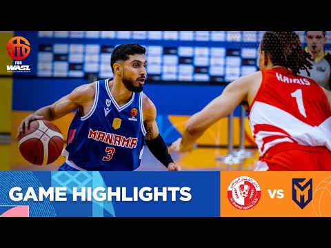 FIBA WASL 23/24 West Asia League | AL SHAMAL VS MANAMA | GAME HIGHLIGHTS