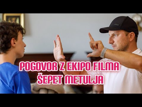 Podkast #5: Ali Ogrizek in Alen Pavšar, glavni igralec in režiser filma Šepet Metulja