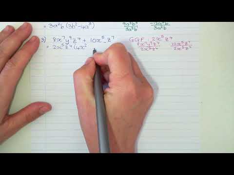 12 Gr 9 Faktorisering GGF
