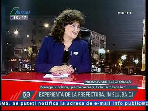 60 DE MINUTE ELECTORAL14 09 2020 CARMEN ICHIM   EXPERIOENTA DE LA PREFECTURA, IN SLUJBA CJ