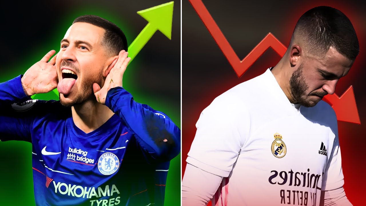 O JOGADOR que ERA LENDA mas SE TORNOU UM FRACASSO (O QUE DEU ERRADO com HAZARD?)