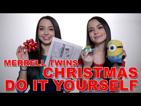 Christmas Do it Yourself Ideas - Merrell Twins Video