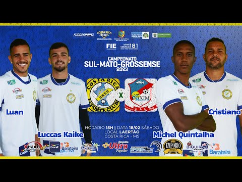 CREC X COXIM - CAMPEONATO ESTADUAL SUL-MATO-GROSSENSE 2023