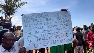 Download lagu Nandala Mafabi storms Kapchorwa town to spread message of change  mp3 Download lagu Nandala Mafabi storms Kapchorwa town to spread message of change  mp3