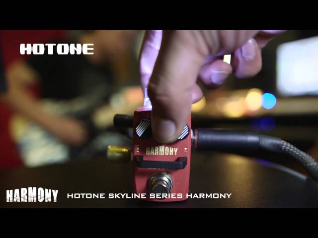 Vídeo relacionado con Hotone Skyline Harmony Digital Polyphonic Pitch Shift Shifting Organ 12-String Detune Guitar Pedal de efectos para Guitarra y Bajo