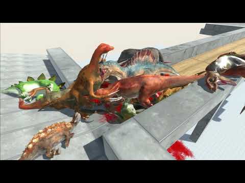 Herbivore Dinosaurs VS Carnivore Dinosaurs (Equal Cost) - Animal Revolt Battle Simulator