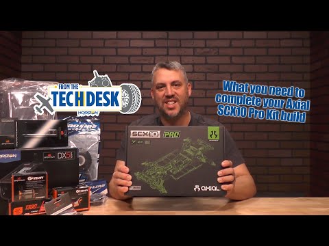 What you need to complete your Axial SCX10 Pro Kit build