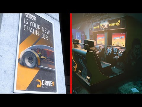 Driver Series Easter Eggs in Ubisoft Games (The Crew, The Division, Watch Dogs)
