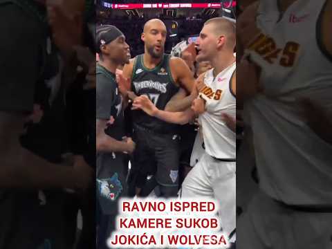🔥Nikola Jokić NAPAD NA MCDANIELSA ravno pred kamerom🔥