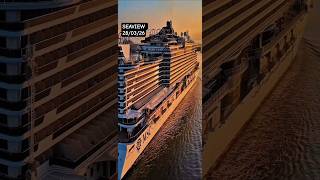 MSC SEAVIEW  navio cruzeiro  28/03/26 Santos Buzios Salvador @cruzeiros2025 #cruise  #shorts