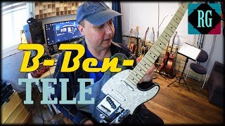 Video thumbnail for Fender Nashville B-Bender Telecaster soundtest and short review by Rob Gutmann