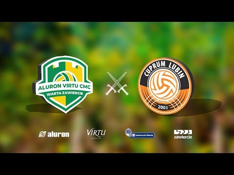 Aluron Virtu CMC Zawiercie vs Cuprum Lubin transmisja głosowa