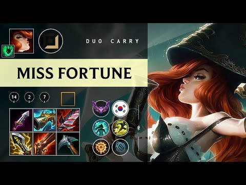 Miss Fortune ADC vs Ashe - KR Master Patch 26.01