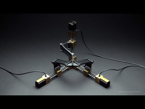 KINEMATICS | Tripteron 3-DOF Cartesian parallel robot