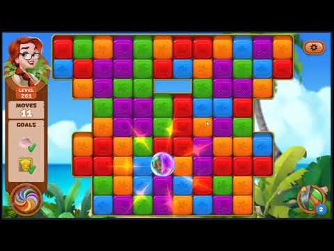 Lost Island Blast Adventure Level 261 - NO BOOSTERS 🏝️ | SKILLGAMING ✔️