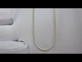 Видеообзор Серебряная цепочка "Снейк" 4100228м