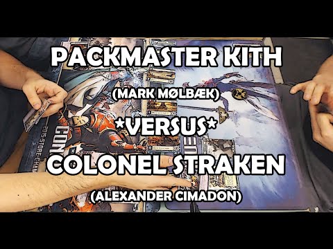 Packmaster Kith versus Colonel Straken - Warhammer 40,000: Conquest