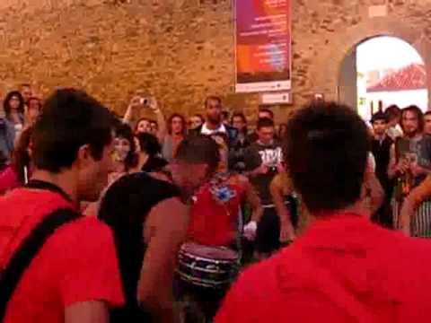 FMM 2009 in Sines -Samba Batucada from Spain at FMM Festival das Musicas do Mundo