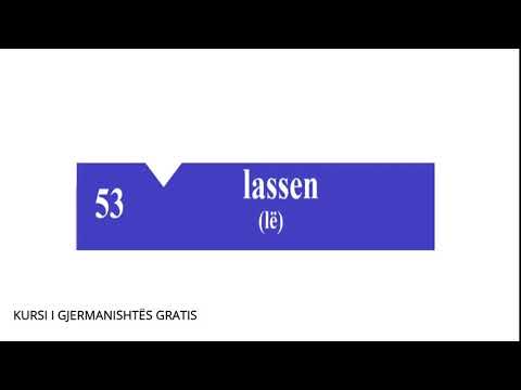 A1 - Mëso Gjermanisht duke Mësuar Fjale Gjermanisht - Shqip