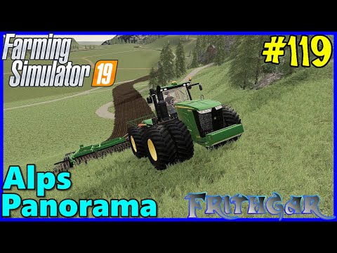 Let's Play FS19, Alps Panorama With Seasons #119: Opening Up The Big Field!