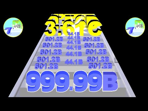 Number Merge Run: Shooting vs merge number run master 2048 Gameplay New update level #5