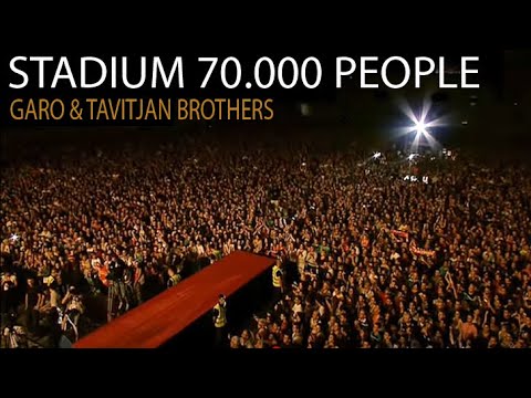 Garo i Tavitjan Brothers so Balkanskite legendi - FULL CONCERT HD at Stadium Filip II Skopje 2012